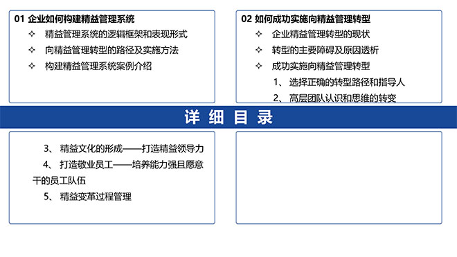 精益戰(zhàn)略領(lǐng)導力培訓