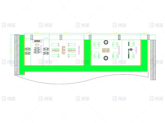 上海知名機(jī)械廠精益布局案例 布局方案一