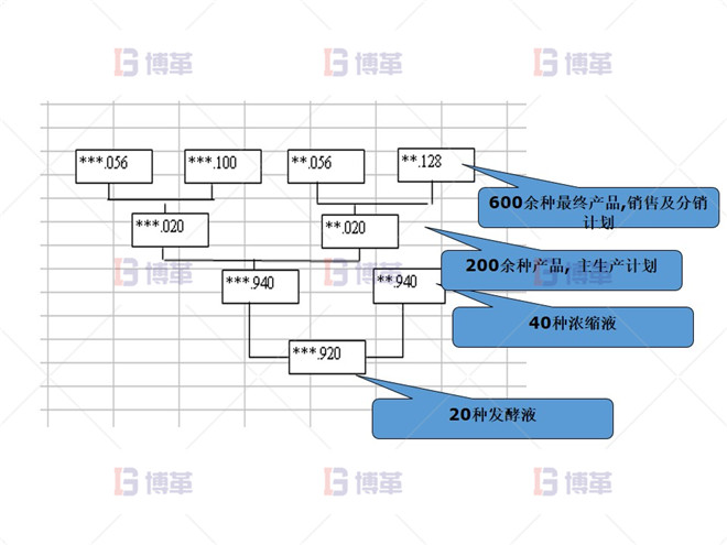 制藥行業(yè)計(jì)劃預(yù)測流程優(yōu)化案例 N公司產(chǎn)品結(jié)構(gòu)